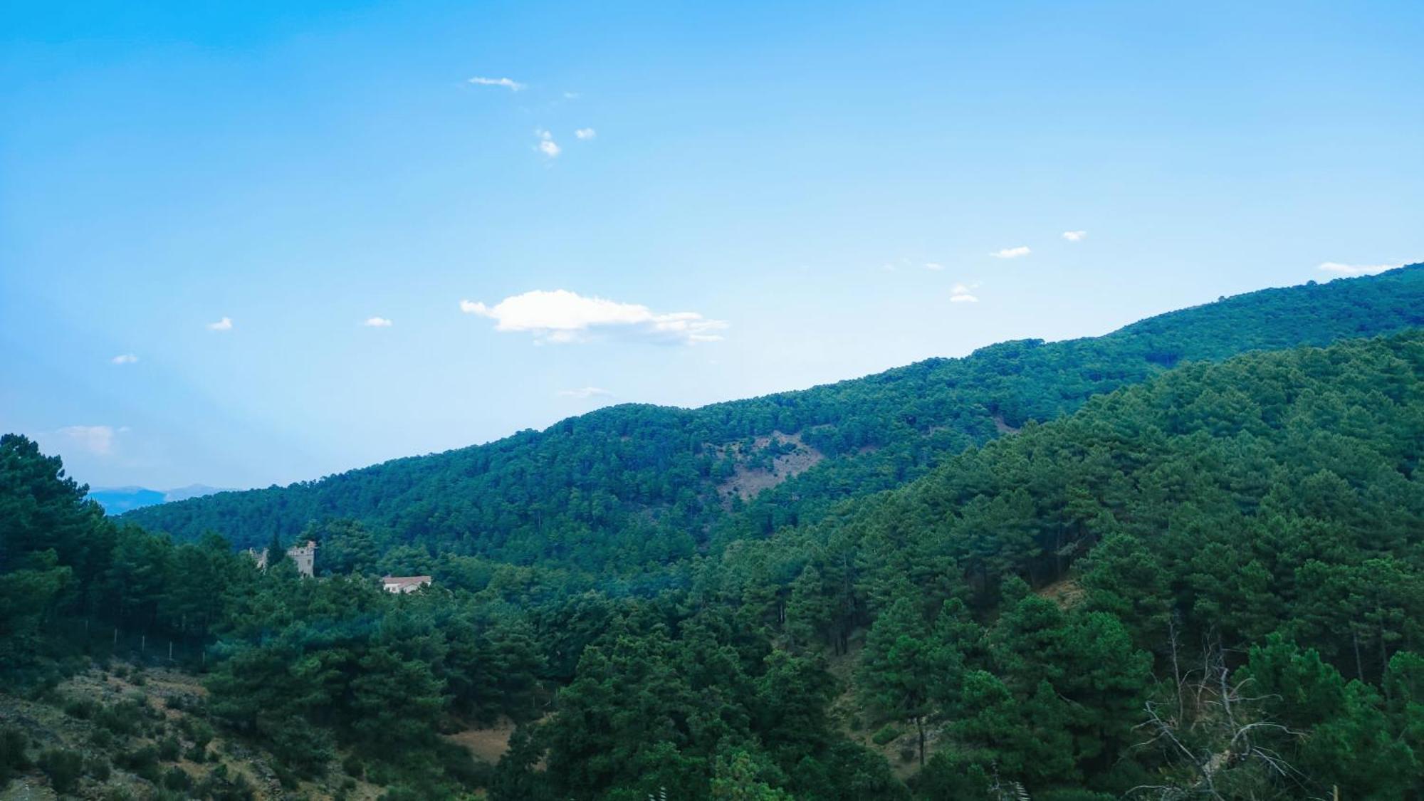 Ruralrut-El Tiemblo Wifi, Cabina De Hidromasaje, Aire Acondicionado Y A Pocos Metros De Zonas De Bano Naturales Exteriör bild
